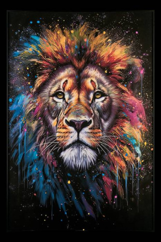 Картина настенная Teona Decor Lion TD149