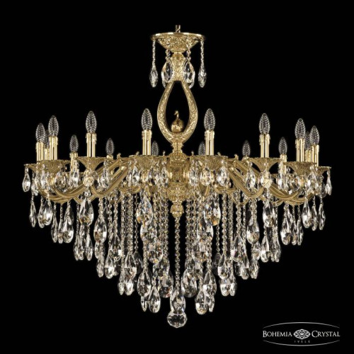Подвесная хрустальная люстра 7202 Bohemia 72402/16/360 B G FS2B