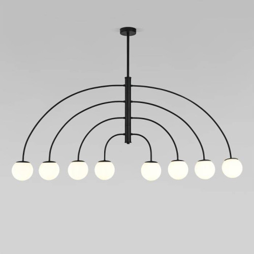 Люстра на штанге Eurosvet Cenacolo 30179/8 черный