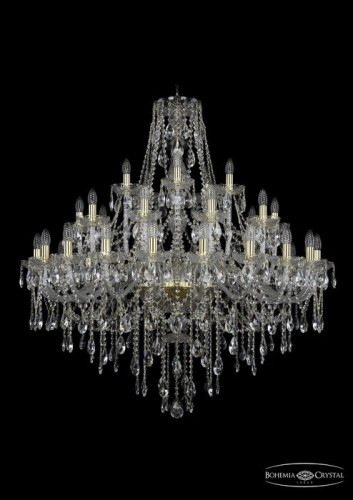 Подвесная хрустальная люстра 1415 Bohemia 1415/20+10+5/400 G