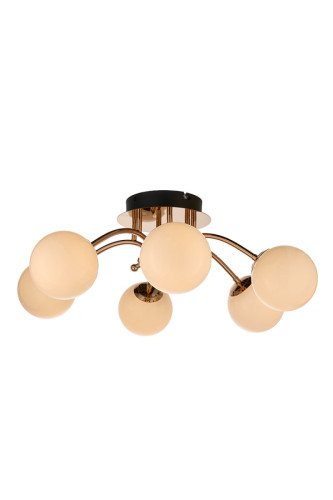 Потолочная люстра LEON Dorien LE7749/6 GD