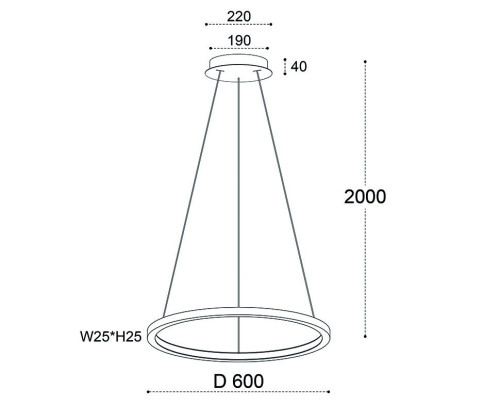 Подвесная люстра Italline IT013-6027 white 3000K