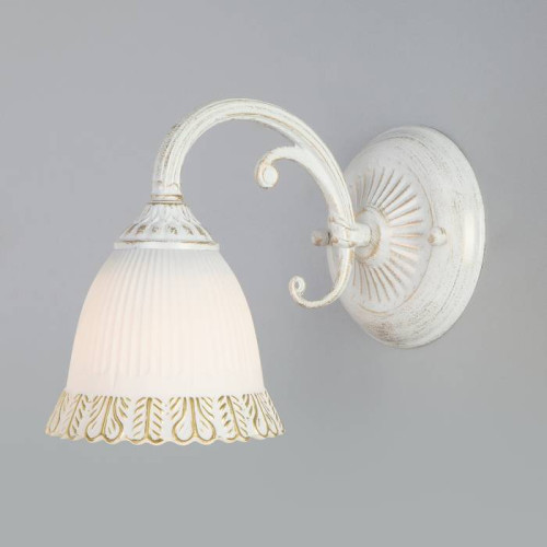 Настенное бра Eurosvet Campina 60107/1 белый с золотом