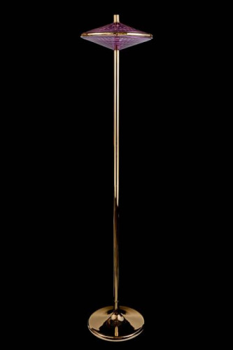 Торшер LEON Chantale LE3027/1F GD/PU