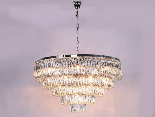 Подвесная хрустальная люстра 10120 Newport 10129+17/C