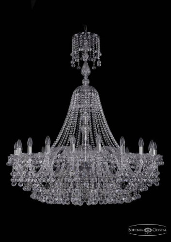 Подвесная хрустальная люстра 1409 Bohemia 1409/20/400/XL-133 Ni