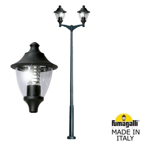 Столб фонарный уличный Fumagalli Gino F50.372.A20.AXE27