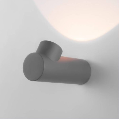 Уличный настенный светильник Elektrostandard Ray Ray LED серый (35134/W)