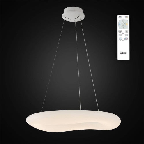 Подвесная люстра с пультом Стратус Citilux CL732800RS