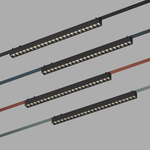 Трековый светильник Denkirs Belty Grill DK5573-BK