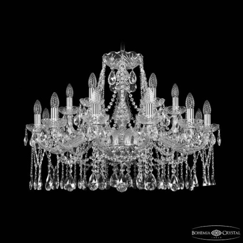 Подвесная люстра Bohemia 1413 1413/12+6/300 Ni