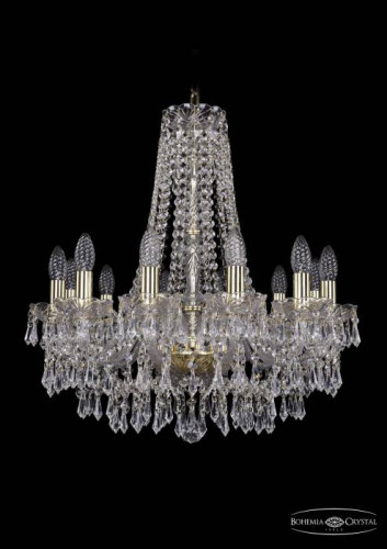 Подвесная хрустальная люстра 1403 Bohemia 1403/12/195/h-60 G