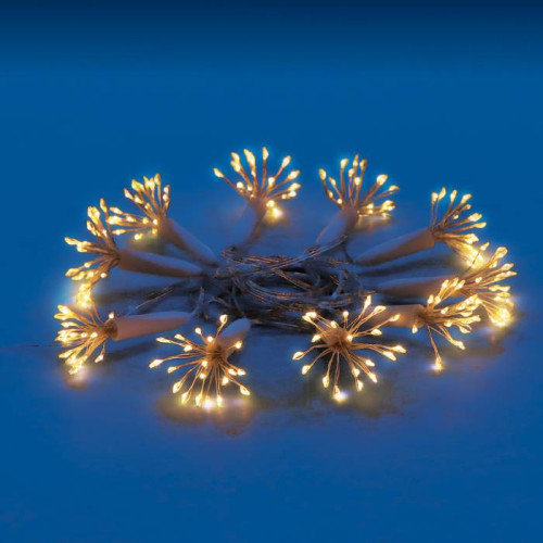 Гирлянда Uniel ULD-S0250-200/STA WARM WHITE IP44 STARBURST