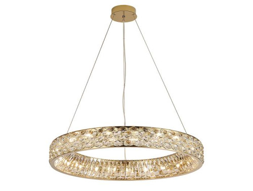 Подвесная люстра Newport Tiffany 8532/80 C gold polished