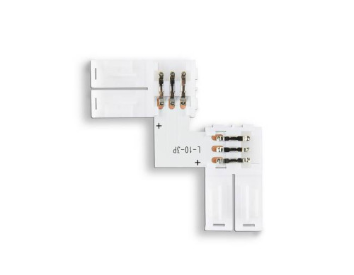 Соединитель угловой L 5050 12/24V (3 конт.) (10шт) Ambrella LED Strip GS6651