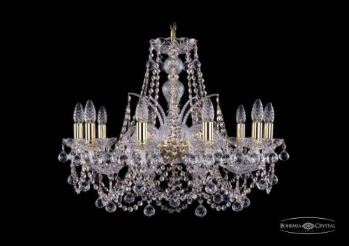 Подвесная хрустальная люстра 1411 Bohemia 1411/10/240 G Balls