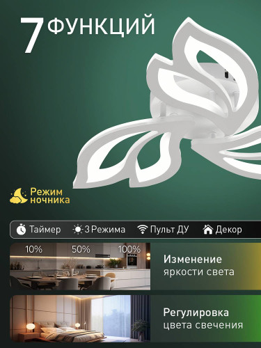 Потолочная люстра Natali Kovaltseva Sand Ii LED LAMPS 85000