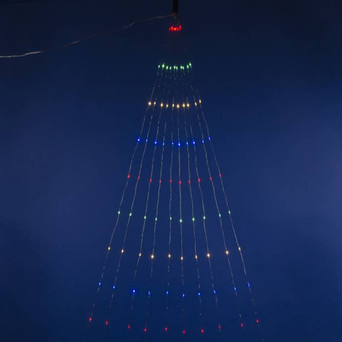 Новогоднее украшение Uniel ULD-E0120-120/STA MULTI IP44