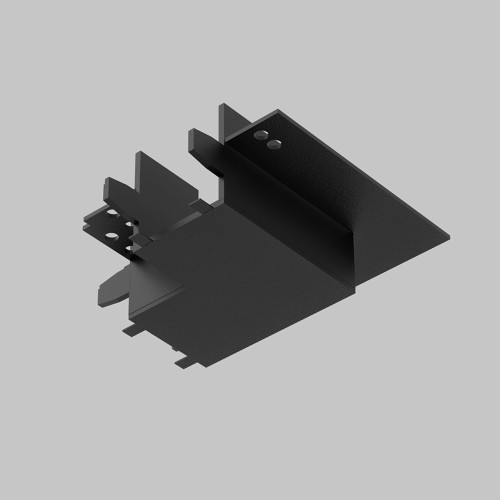 L - соединитель под ГКЛ 13мм для IL.0007.5001, IL.0007.5002 трековой системы UT25 48В, Черный IL.0007.5100-BK