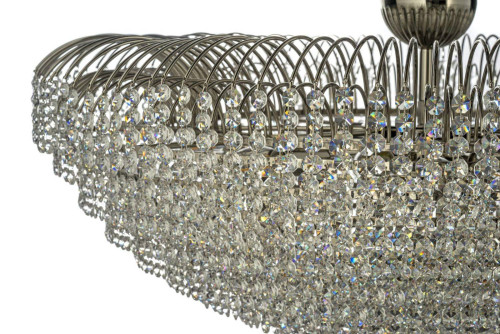 Подвесная хрустальная люстра Salentino Arti Lampadari Salentino E 1.5.80.100 N