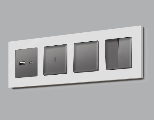 Накладка на механизм Ambrella Volt ALFA AP6510