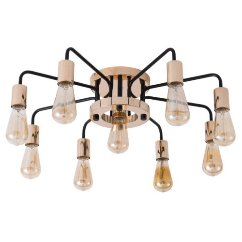 Потолочная люстра Arte Lamp Gelo A6001PL-9BK