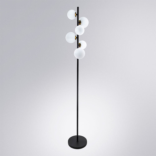 Торшер Arte Lamp Gemini A2243PN-6BK