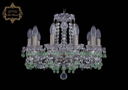 Подвесная хрустальная люстра 11.24 Art Classic 11.24.10.165.Br.V5001