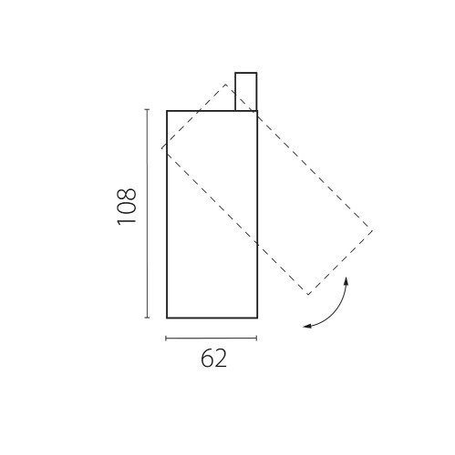 Светильник светодиодный (тушка) для трековых систем QUATTRO Lightstar Alta Base 215147