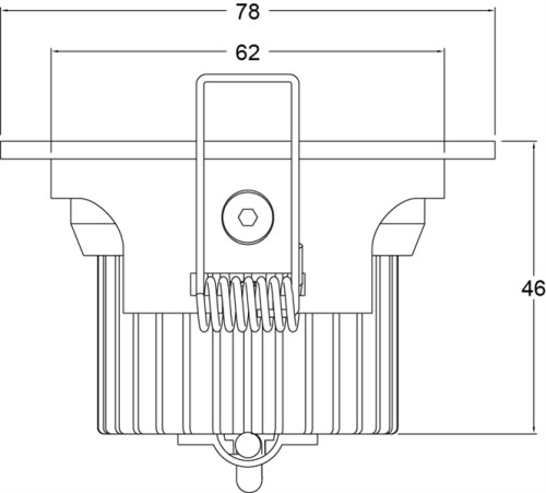 Встраиваемый светильник Deko-Light COB 68 RGBW 565335