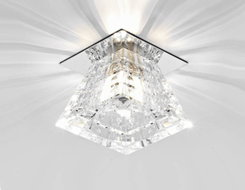 Встраиваемый светильник Ambrella Design D4124 CL/CH