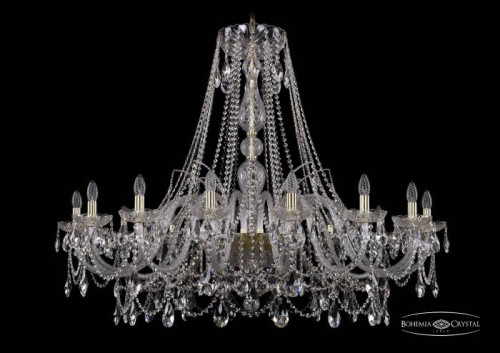 Подвесная хрустальная люстра 1411 Bohemia 1411/16/460 G