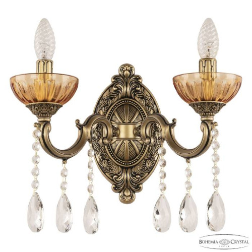 Настенное бра Bohemia AL7801 AL7801B10/2/175 A AGB P Amber/M-1H