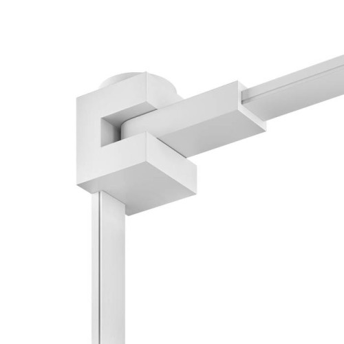 Угловой соединитель 90 стена-потолок с поворотом трека под произвольным углом Denkirs Air Base TR5213-WH