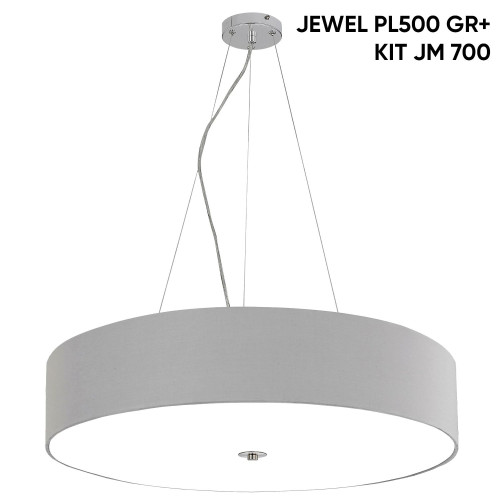Светильник потолочный Crystal Lux Jewel JEWEL PL700 GR