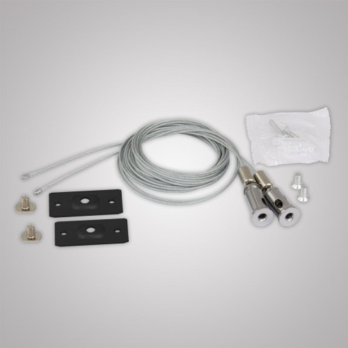 Подвесной трос для накладного шинопровода AM Group AM549 BK