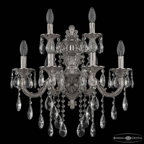 Настенное бра Bohemia 7101 7101B16/4+2/210 B Ni