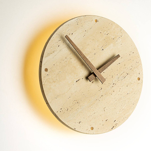 Светильник настенный с часами Citilux Mares CL246015