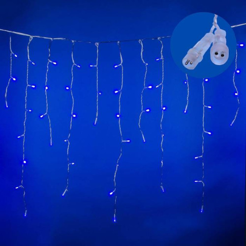 Гирлянда-дождь Uniel ULD-B2007-100/TTK BLUE IP44