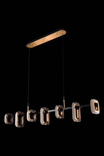 Светильник подвесной LEON Theona LE7701/7L Black/Gold