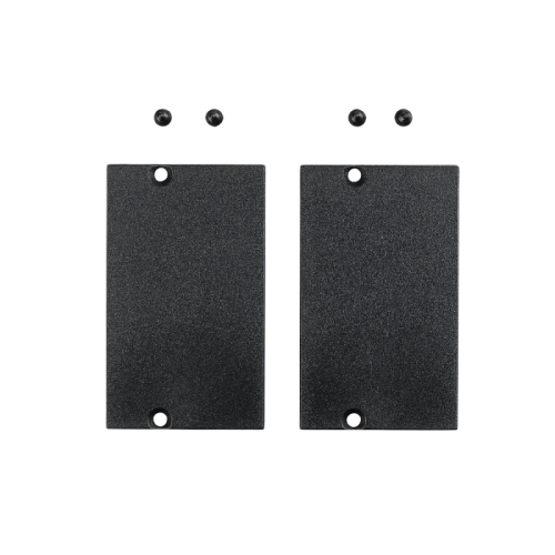 Заглушка торцевая для алюминиевого профиля Single, 2 шт MyFar Accessories for Single MT0100-EC-B