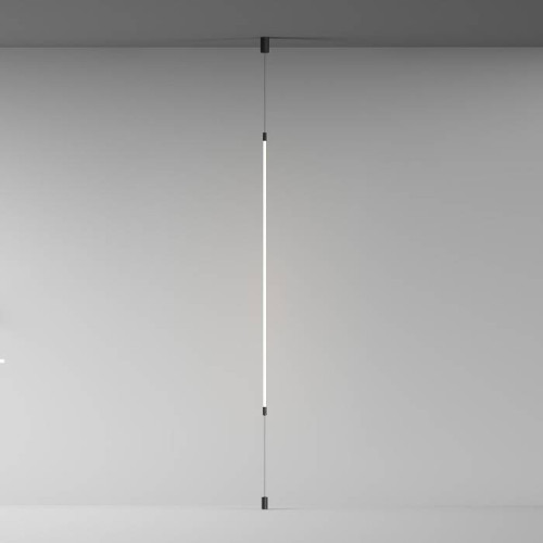 Подвесной светильник-трос в оплетке со светодиодом Denkirs Flex DK7506-BK