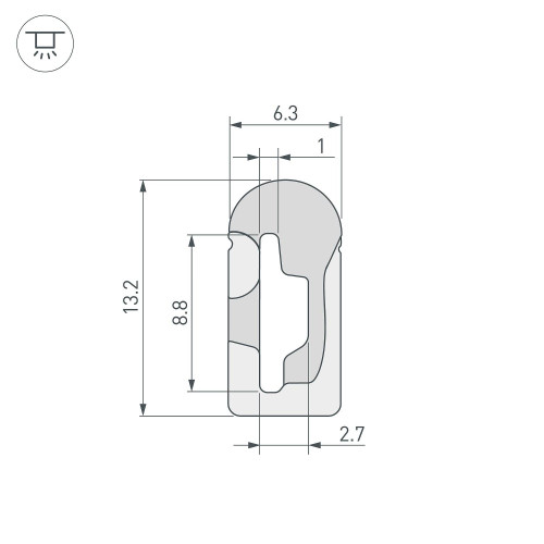 Профиль Arlight Wph 040826