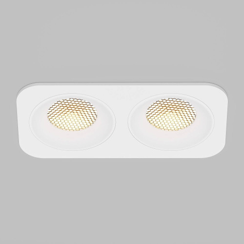 Встраиваемый светильник Elektrostandard Tetro 15277/LED 20W 3000K белый IP44