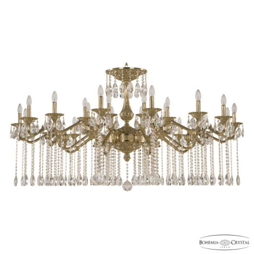 Подвесная хрустальная люстра Verona Bohemia 72107/24/590 A G