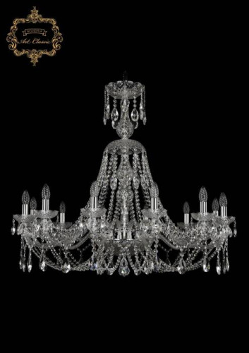 Подвесная хрустальная люстра 11.21 Art Classic 11.21.12.360.XL-88.Cr.Sp