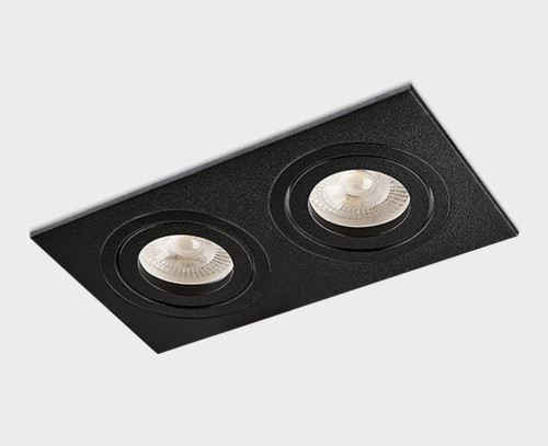 Встраиваемый светильник Italline SAG 03b SAG203-4 black/black