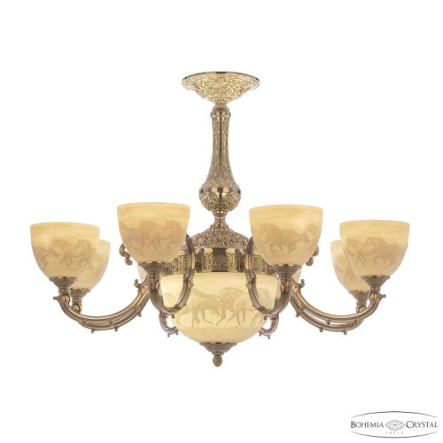 Потолочная люстра Bohemia Verona 72109P/8/210 Ni P1 U Horse