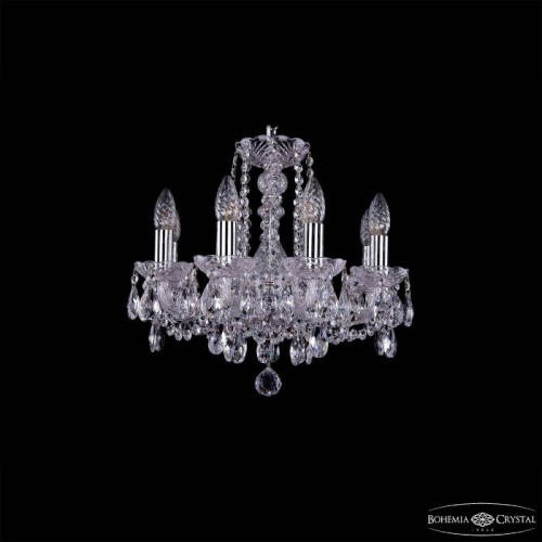 Подвесная хрустальная люстра 1402 Bohemia 1402/8/141 Ni