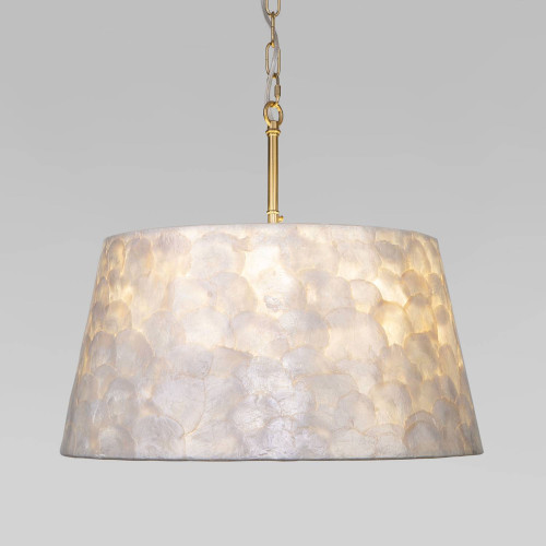 Подвесная люстра Eurosvet Pearl 101013/5 латунь/перламутр Smart